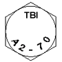 A2-70 grade identification marking