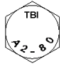 A2-80 grade identification marking